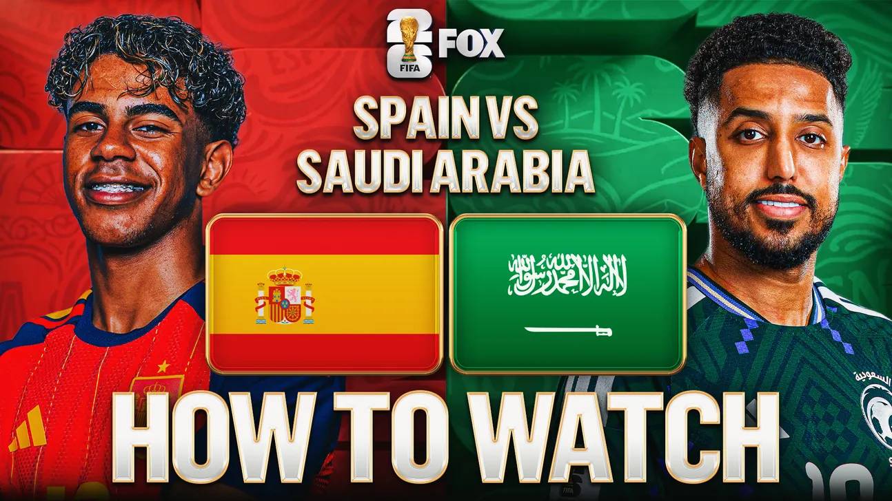 Ki Direct link ban ioh peit shibit bad lashai Spain vs Saudi Arabia 9:30 PM